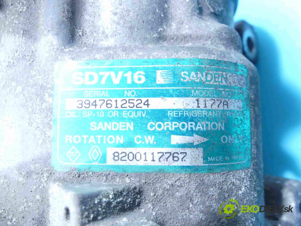 Dacia Logan 1.4 8v 75 HP manual 55 kW 1390 cm3 4- čerpadlo klimatizácie 8200117767