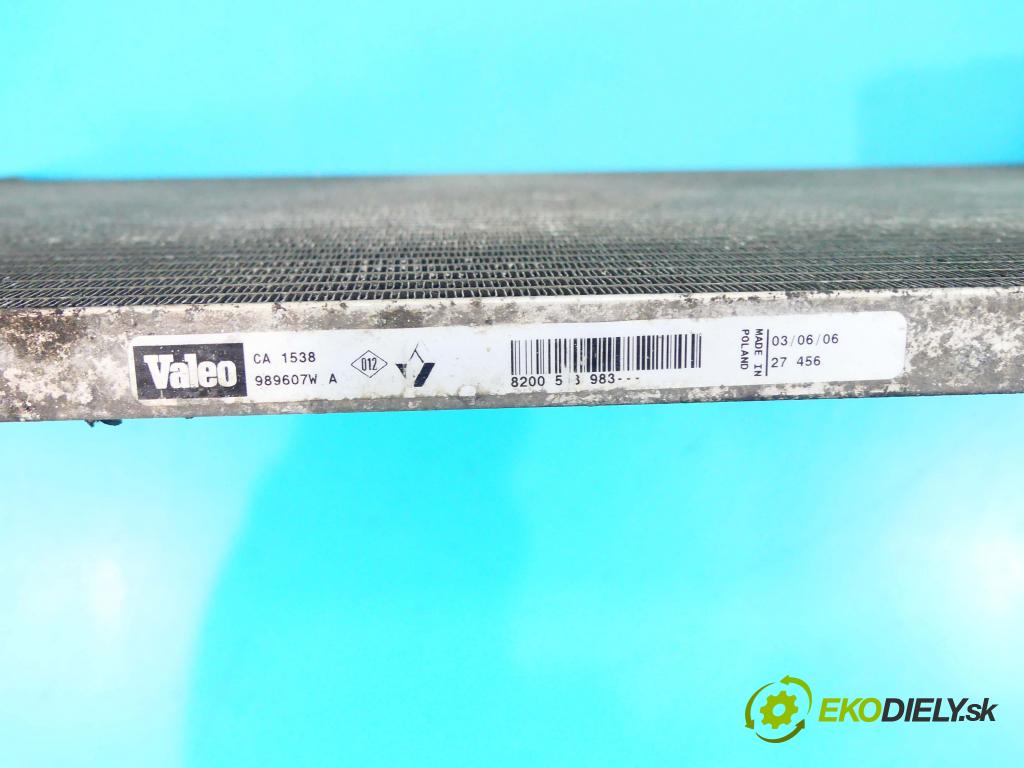 Dacia Logan 1.4 8v 75 HP manual 55 kW 1390 cm3 4- chladič klimatizácie 8200513983 (Chladiče klimatizácie)