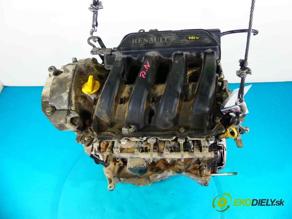 Renault Megane II 2003-2008 1.4 16v 98 HP manual 72 kW 1390 cm3 5- motor benzín: K4J