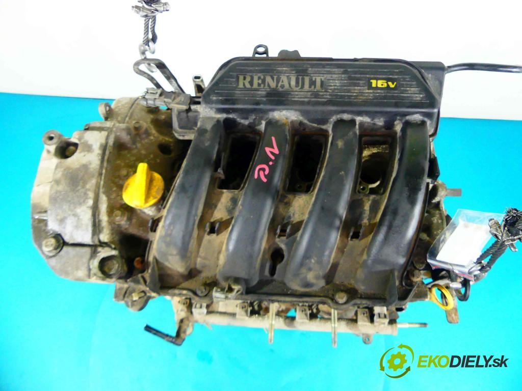 Renault Megane II 2003-2008 1.4 16v 98 HP manual 72 kW 1390 cm3 5- motor benzín: K4J