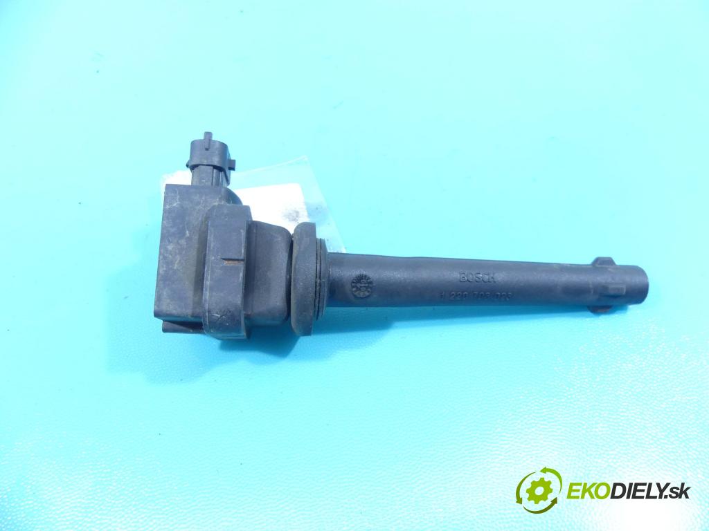 Nissan Micra K11 1992-2003 1.3 16v 82 HP manual 60 kW 1348 cm3 5- cievka zapaľovacia 0221504017 (Zapaľovacie cievky, moduly)