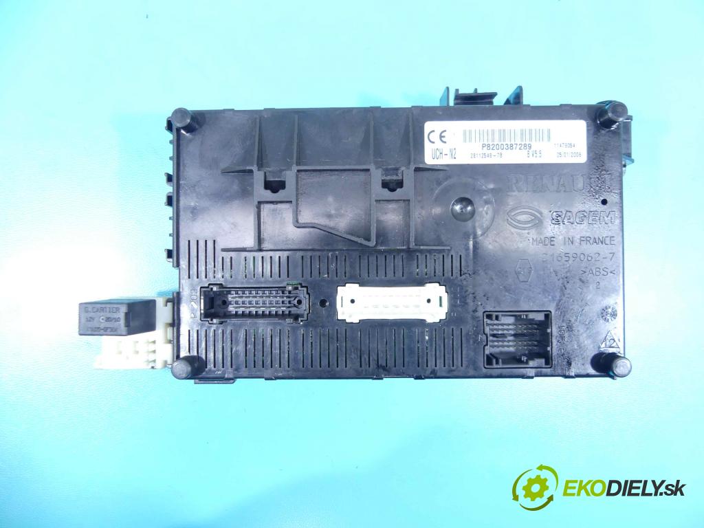 Renault Clio II 1998-2012 1.5 dci 68 HP manual 50 kW 1461 cm3 3- modul riadiaca jednotka P8200387289 (Ostatné)
