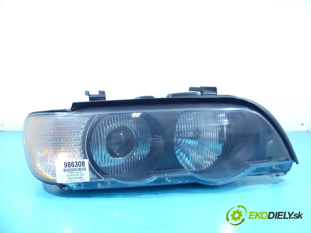 Bmw X5 E53 1999-2006 3.0d 184hp automatic 135 kW 2926 cm3 5- Reflektor: pravý  (Pravé)