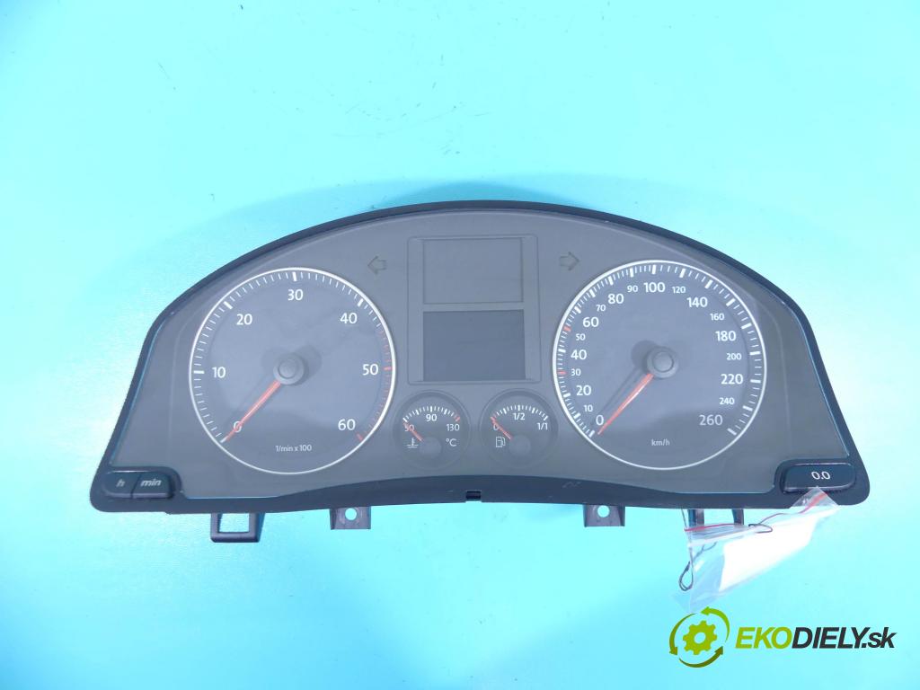 Vw Golf plus 1.9 tdi 105 HP manual 77 kW 1896 cm3 5- prístrojovka/ budíky 1K0920862KX (Prístrojové dosky, displeje)