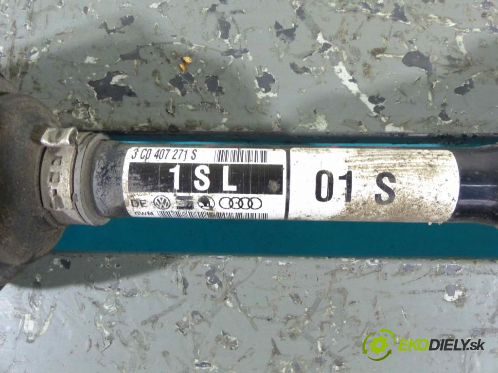 Vw Passat B6 2005-2010 2.0 tdi 170 hp manual 125 kW 1968 cm3 5- poloos levé 3C0407271S (Poloosy)