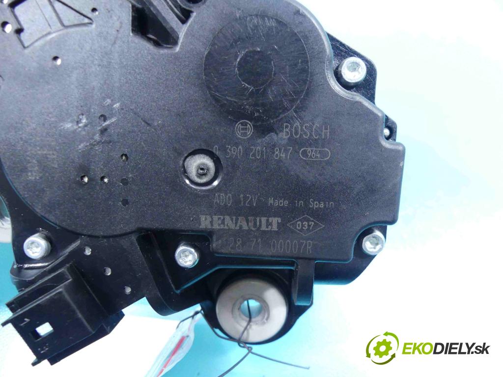 Renault Megane III 2008-2016 1.5 dci 86 hp manual 63 kW 1461 cm3 5- motor stěrače zadní 0390201847