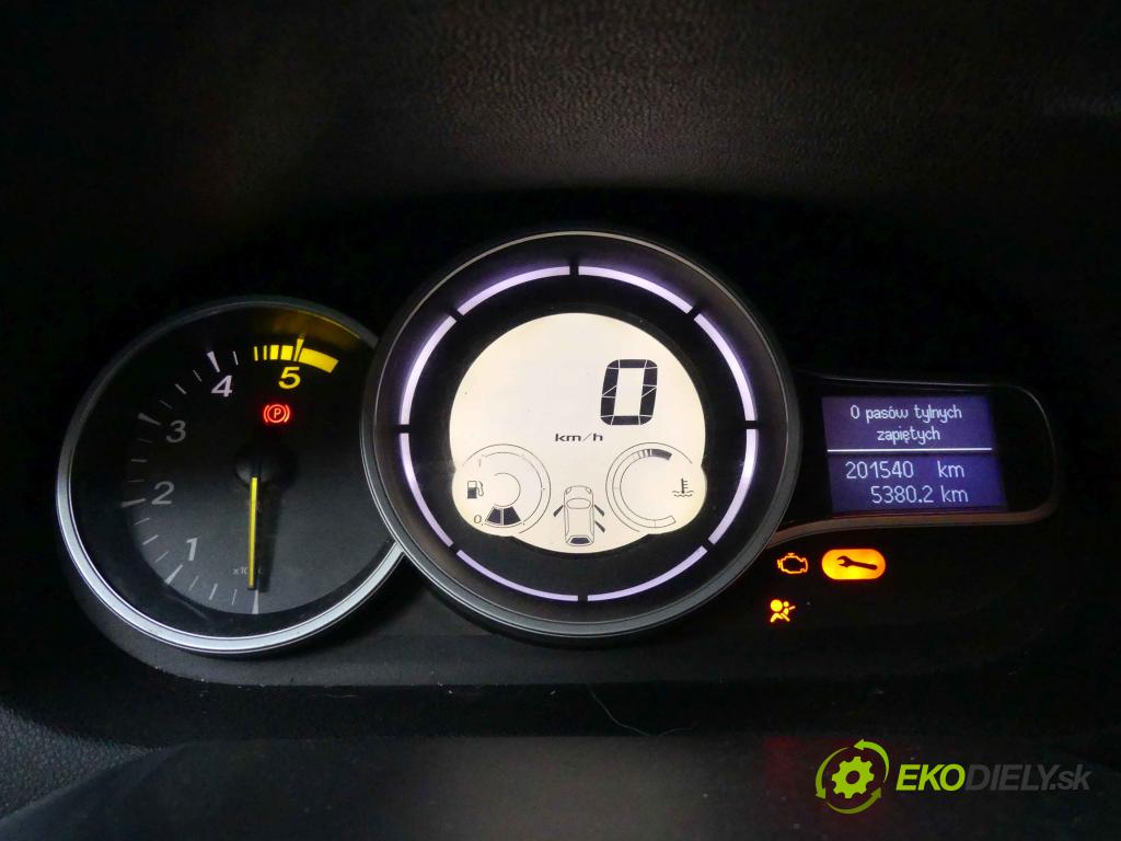 Renault Megane III 2008-2016 1.5 dci 86 HP manual 63 kW 1461 cm3 5- prístrojovka/ budíky A2C53363612 (Prístrojové dosky, displeje)