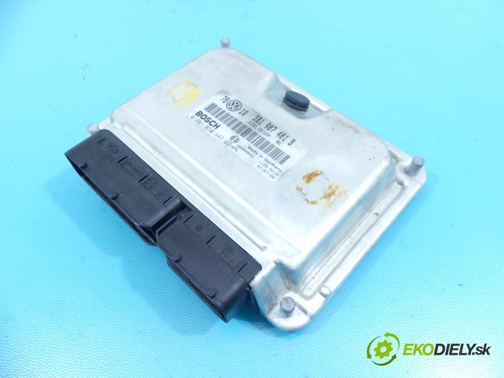 Vw Passat B5 1995-2005 2.5 V6 tdi 150 HP manual 110 kW 2496 cm3 5- Jednotka riadiaca 3B1907401B