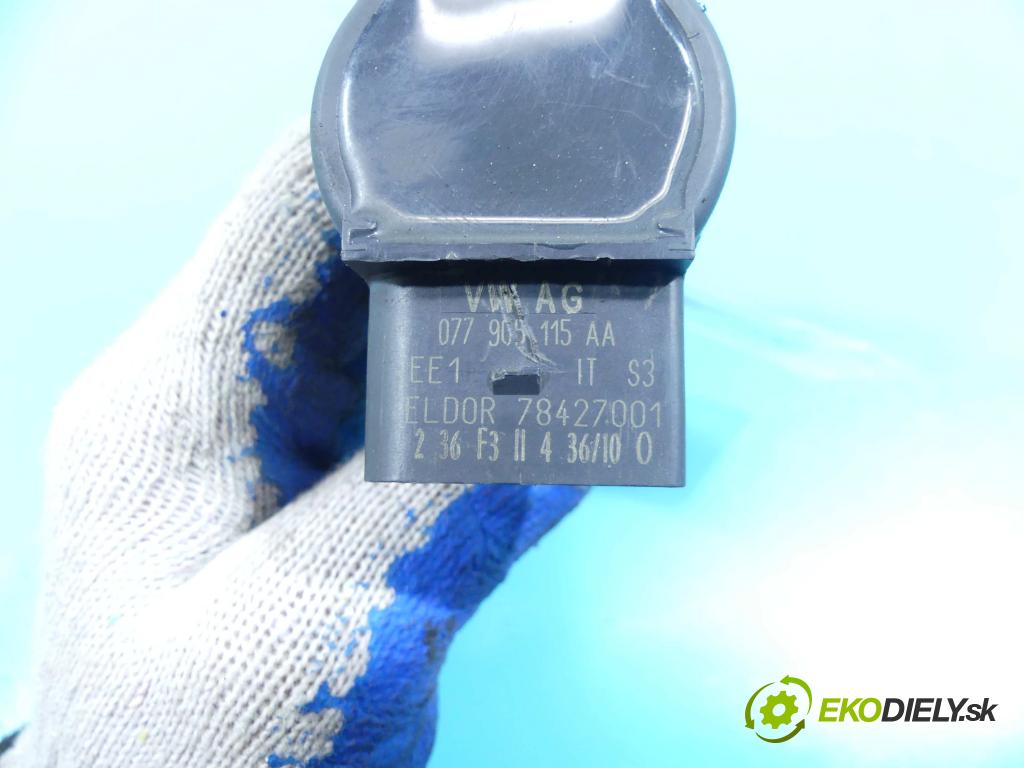 Vw Phaeton 4.2 V8 334HP automatic 246 kW 4172 cm3 4- cievka zapaľovacia 077905115AA (Zapaľovacie cievky, moduly)
