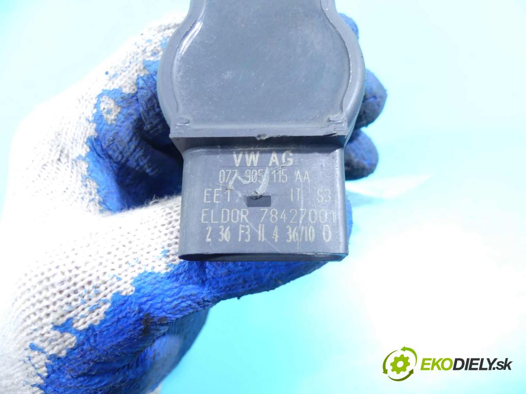 Vw Phaeton 4.2 V8 334HP automatic 246 kW 4172 cm3 4- cievka zapaľovacia 077905115AA (Zapaľovacie cievky, moduly)