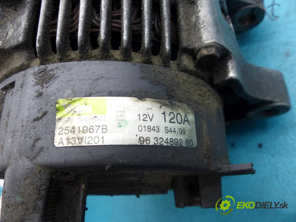 Renault Espace III 1997-2003 3.0 V6 190 HP automatic 140 kW 2946 cm3 5- Alternator 9632489280 (Alternátory)