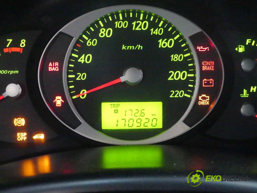 Hyundai Tucson I 2004-2009 2.0 16v 141 HP manual 104 kW 1975 cm3 5- prístrojovka/ budíky 94013-2E700 (Prístrojové dosky, displeje)