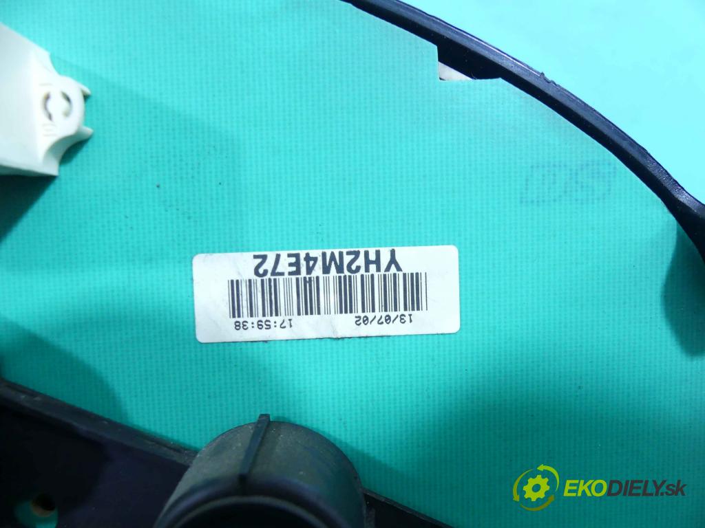 Peugeot 206 2.0 hdi 90 hp manual 66 kW 1997 cm3 5- Přístrojová deska 9648836980 (Přístrojové desky, displeje)