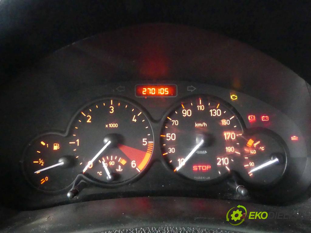 Peugeot 206 2.0 hdi 90 hp manual 66 kW 1997 cm3 5- Přístrojová deska 9648836980 (Přístrojové desky, displeje)