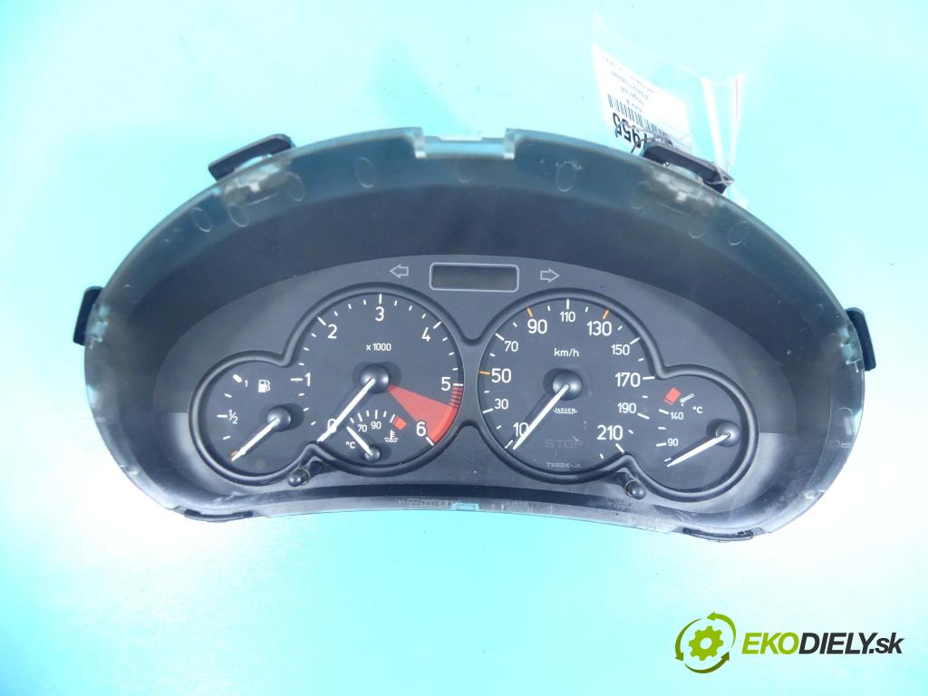 Peugeot 206 2.0 hdi 90 hp manual 66 kW 1997 cm3 5- Přístrojová deska 9648836980 (Přístrojové desky, displeje)