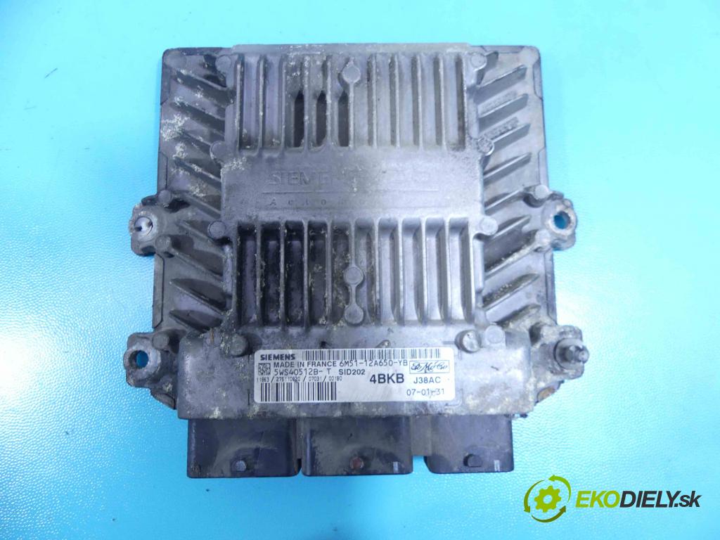 Ford Focus Mk2 2004-2011 1.8 tdci 116 hp manual 85 kW 1753 cm3 5- řídící jednotka motoru 6M51-12A650-YB