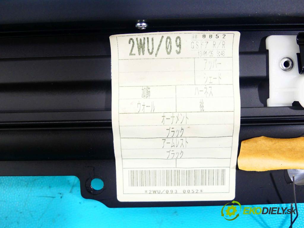 Lexus GS IV 2011-2020 3.5 hybrid 292KM automatic 215 kW 3456 cm3 4- roleta (Rolety kufra)