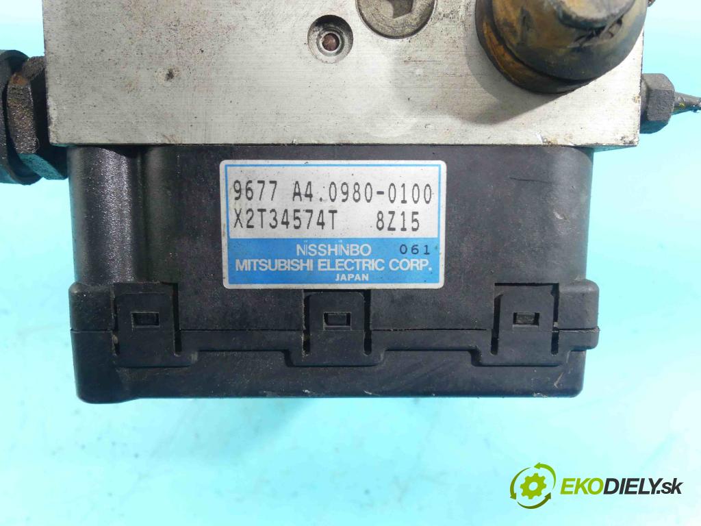 Honda Logo 1997-2001 1.3 16v 65 HP manual 48 kW 1343 cm3 3- čerpadlo abs X2T34574T (Pumpy ABS)