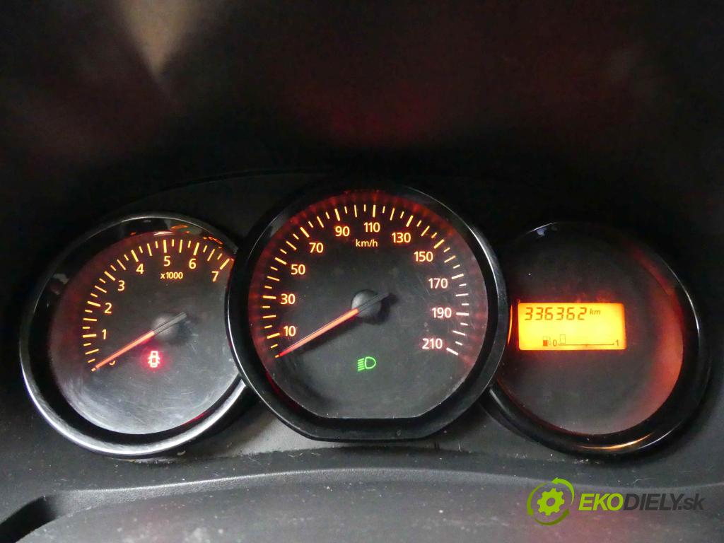 Dacia Dokker 2012- 1.6 8V 83 HP manual 61 kW 1598 cm3 5- prístrojovka/ budíky 248100285R (Prístrojové dosky, displeje)