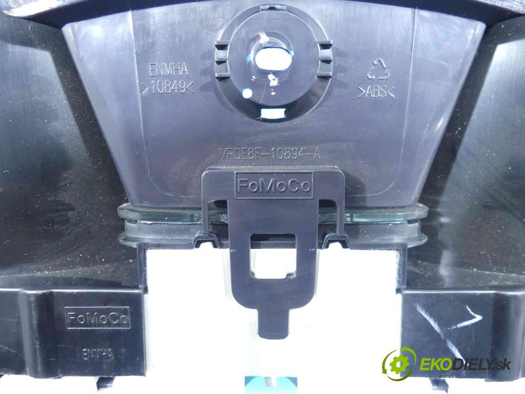 Ford Fiesta Mk7 2008-2017 1.6 16v 121KM automatic 89 kW 1596 cm3 4- prístrojovka/ budíky D2BT-10849-EA (Prístrojové dosky, displeje)