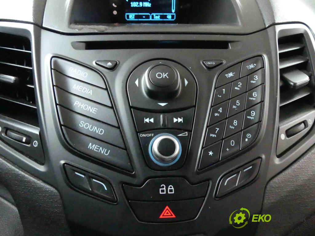 Ford Fiesta Mk7 2008-2017 1.6 16v 121KM automatic 89 kW 1596 cm3 4- Radio továreň: D2BT-19C107-AC