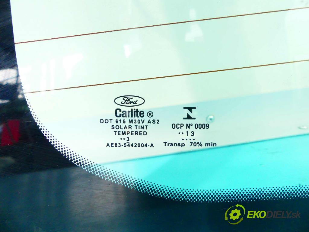 Ford Fiesta Mk7 2008-2017 1.6 16v 121KM automatic 89 kW 1596 cm3 4- sklo zadní  (Okna zadní)