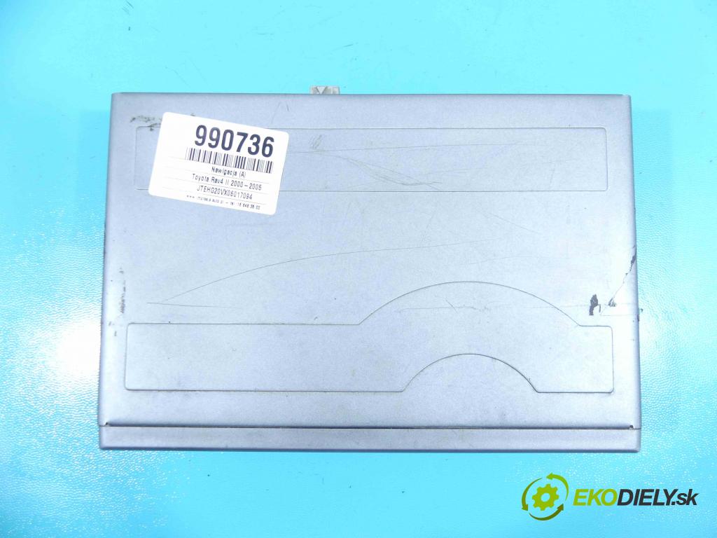 Toyota Rav4 II 2000-2005 2.0 D4D 116 HP manual 85 kW 1995 cm3 5- Navigácia: 08662-00840-EX (GPS navigácie)