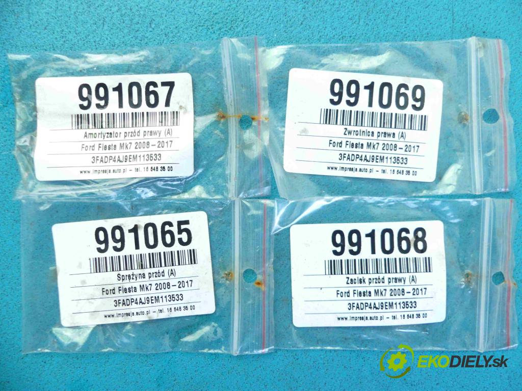 Ford Fiesta Mk7 2008-2017 1.6 16v 121KM automatic 89 kW 1596 cm3 4- náboj pravé  (Náboje)
