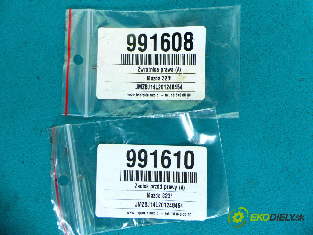 Mazda 323f 1.5 16v 88 HP manual 65 kW 1498 cm3 5- náboj pravé  (Náboje)