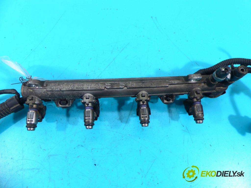 Vw Golf IV 1997-2003 1.6 16v 105 hp manual 77 kW 1598 cm3 3- vstřikovač 036133319