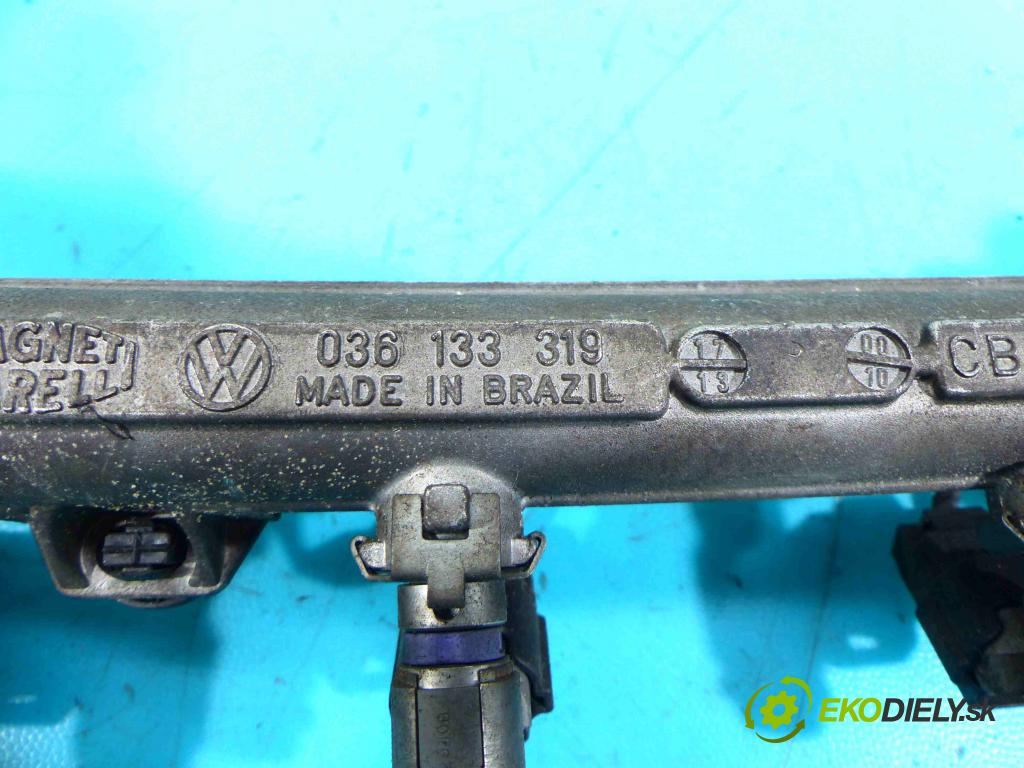 Vw Golf IV 1997-2003 1.6 16v 105 hp manual 77 kW 1598 cm3 3- vstřikovač 036133319