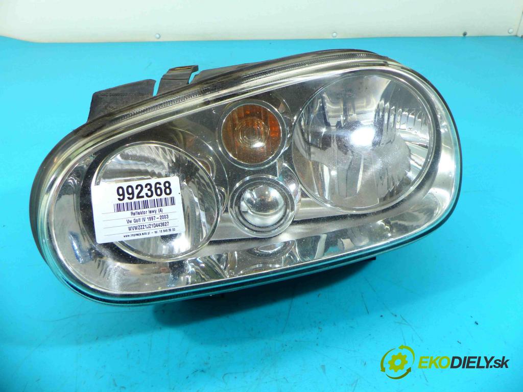 Vw Golf IV 1997-2003 1.6 16v 105 hp manual 77 kW 1598 cm3 3- světlo levý