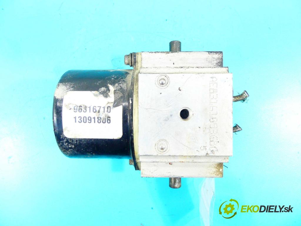 Daewoo Matiz 0.8 52 HP manual 38 kW 796 cm3 5- čerpadlo abs 13216606C (Pumpy ABS)