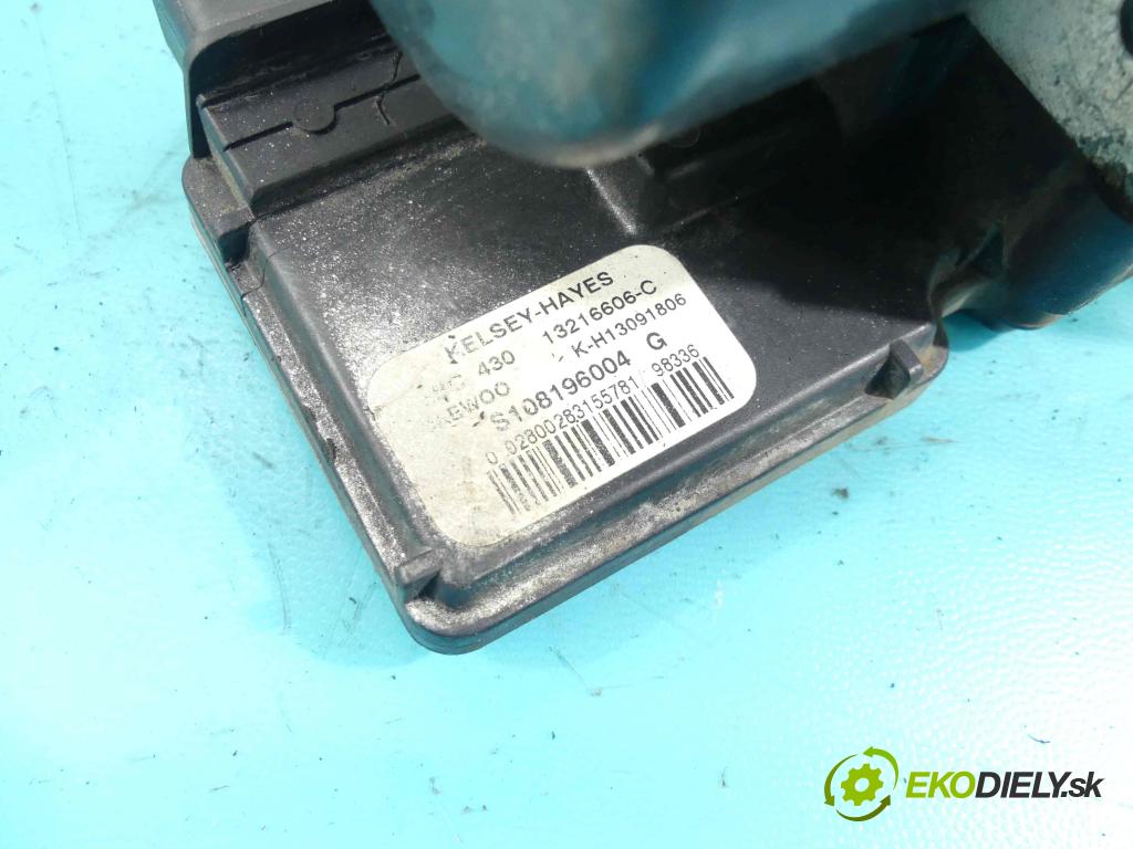 Daewoo Matiz 0.8 52 HP manual 38 kW 796 cm3 5- čerpadlo abs 13216606C (Pumpy ABS)