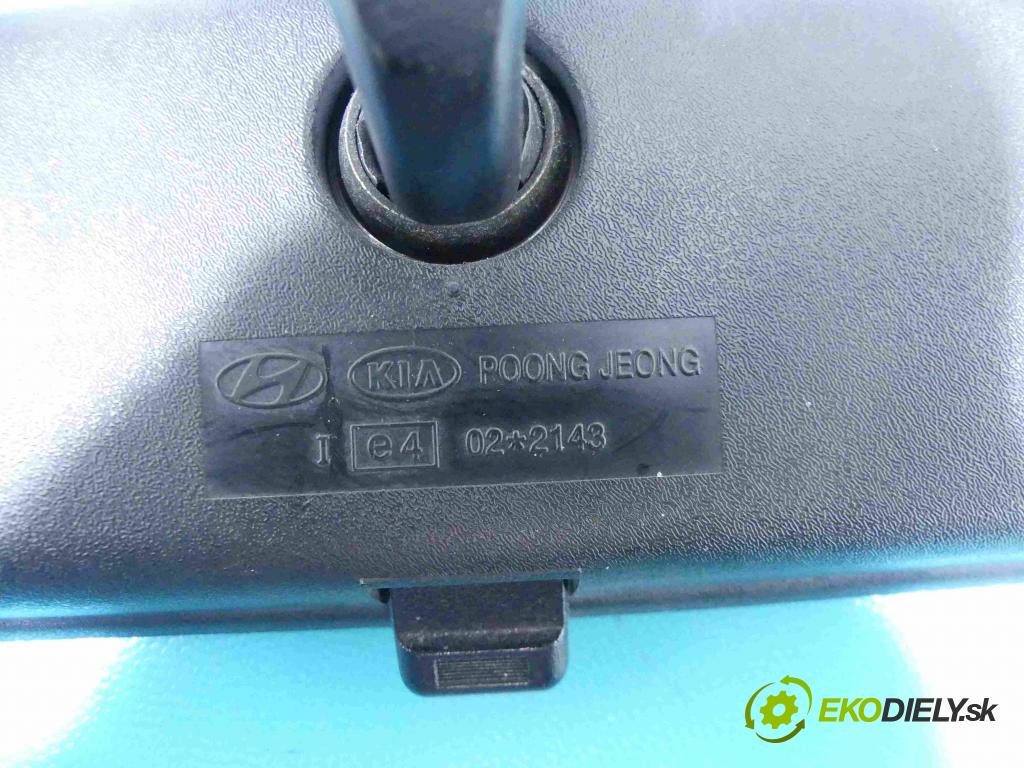 Hyundai Tucson I 2004-2009 2.0 crdi 112KM manual 82,5 kW 1991 cm3 5- zrkadlo uvnitř: E4022143 (Spätné zrkadlá vnútorné)
