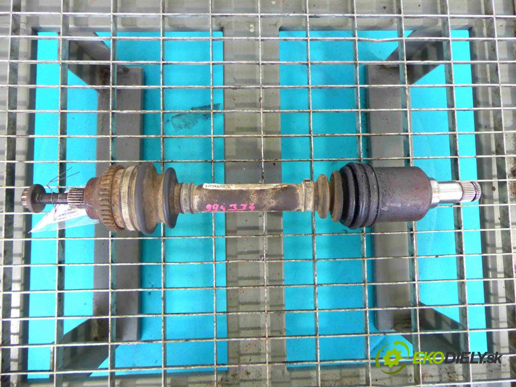 Smart Fortwo 1998-2007 0.6 T 54 HP automatic 40 kW 599 cm3 3- poloos ľavé  (Poloosy)