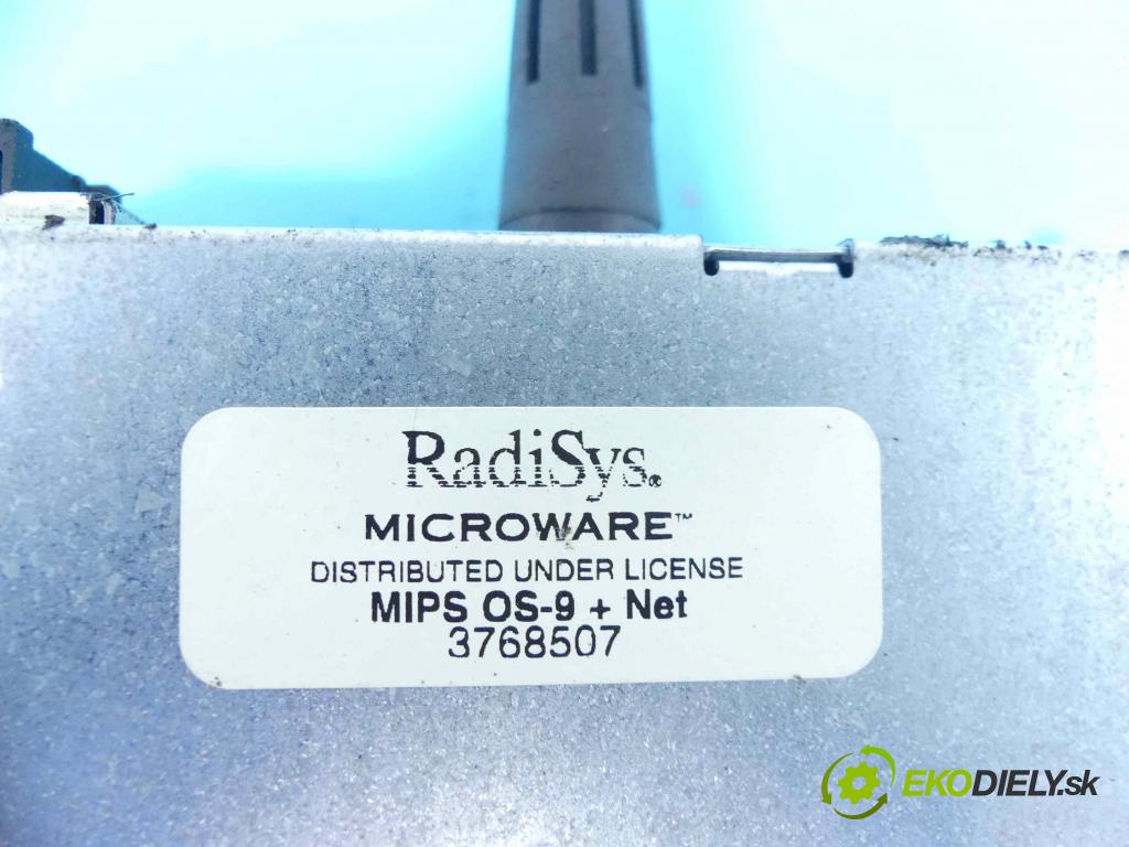 Renault Scenic I 1996-2003 1.9 dci 102 HP manual 75 kW 1870 cm3 5- Navigácia: 8200313631 (GPS navigácie)