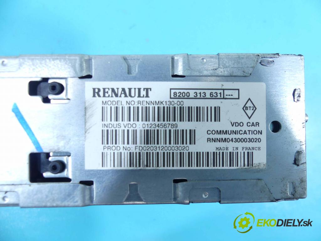Renault Scenic I 1996-2003 1.9 dci 102 HP manual 75 kW 1870 cm3 5- Navigácia: 8200313631 (GPS navigácie)