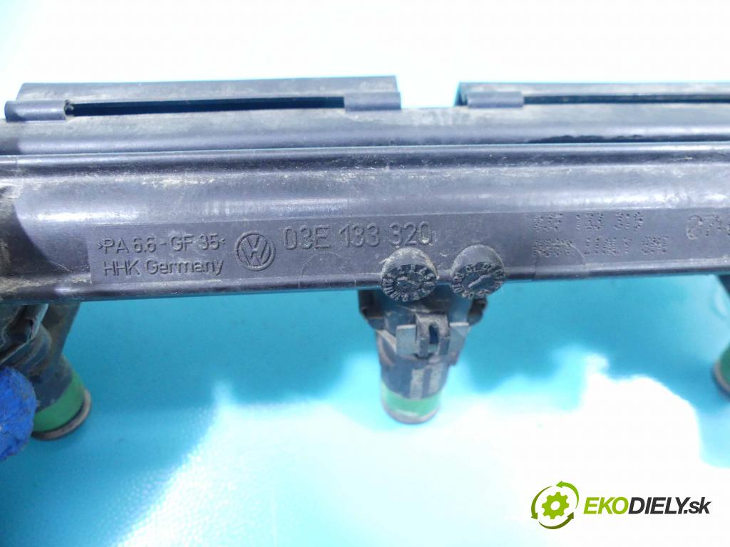 Seat Ibiza III 6L 2002-2008 1.2 12v 64 HP manual 47 kW 1198 cm3 3- vstrek 03E133320 (Vstrekovače)