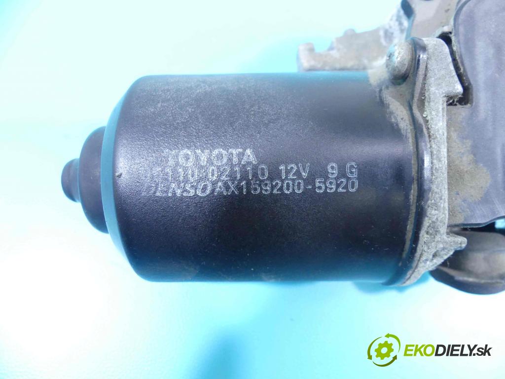 Toyota Corolla E12 2001-2009 1.8 16v 126 hp automatic 93 kW 1794 cm3 4- motor stěračů přední 159200-5920