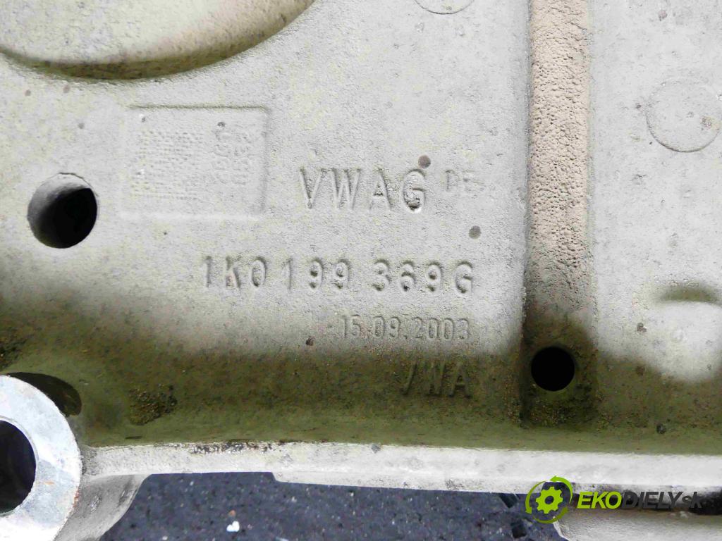 Vw Caddy III 2K 2003- 1.9 tdi 105 hp manual 77 kW 1896 cm3 5- výztuha motoru 1K0199369G