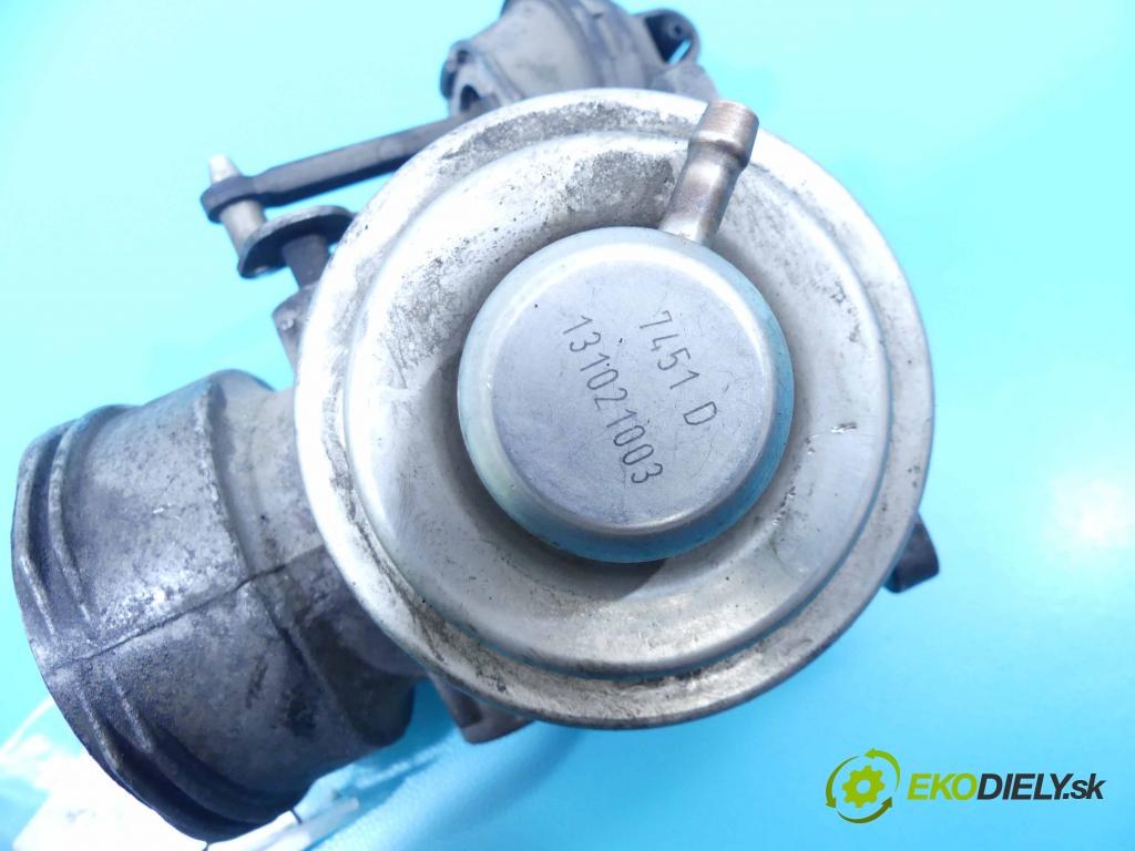 Vw Caddy III 2K 2003- 1.9 tdi 105 HP manual 77 kW 1896 cm3 5- klapka 03G129637 (Škrtiace klapky)
