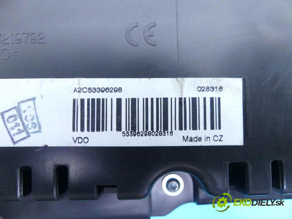Vw Passat B7 2010-2014 1.4 TSI 122 HP manual 90 kW 1390 cm3 4- prístrojovka/ budíky 3AA920870 (Prístrojové dosky, displeje)
