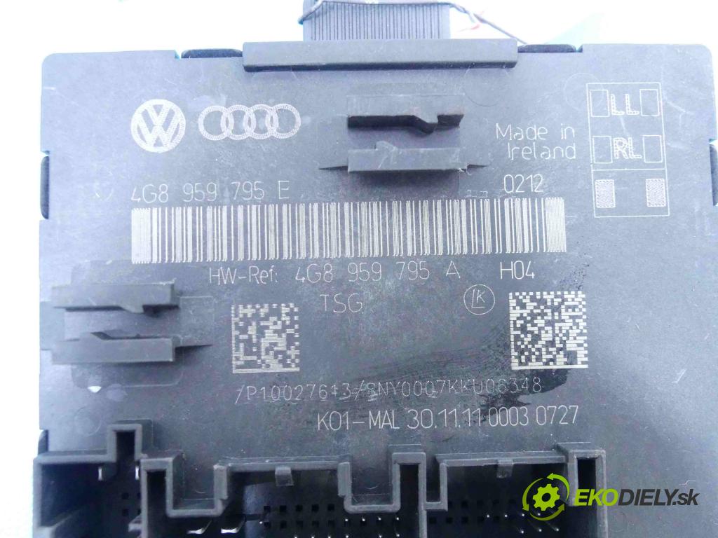 Audi A6 C7 2011-2018 2.0 tdi 177 HP manual 130 kW 1968 cm3 4- modul riadiaca jednotka 4G8959795A (Ostatné)