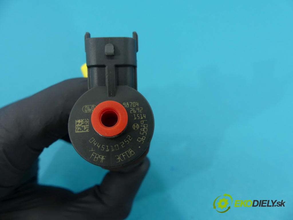 Citroen C3 2002-2009 1.4 hdi 68 HP manual 50 kW 1398 cm3 5- vstrek 0445110252 (Vstrekovače)