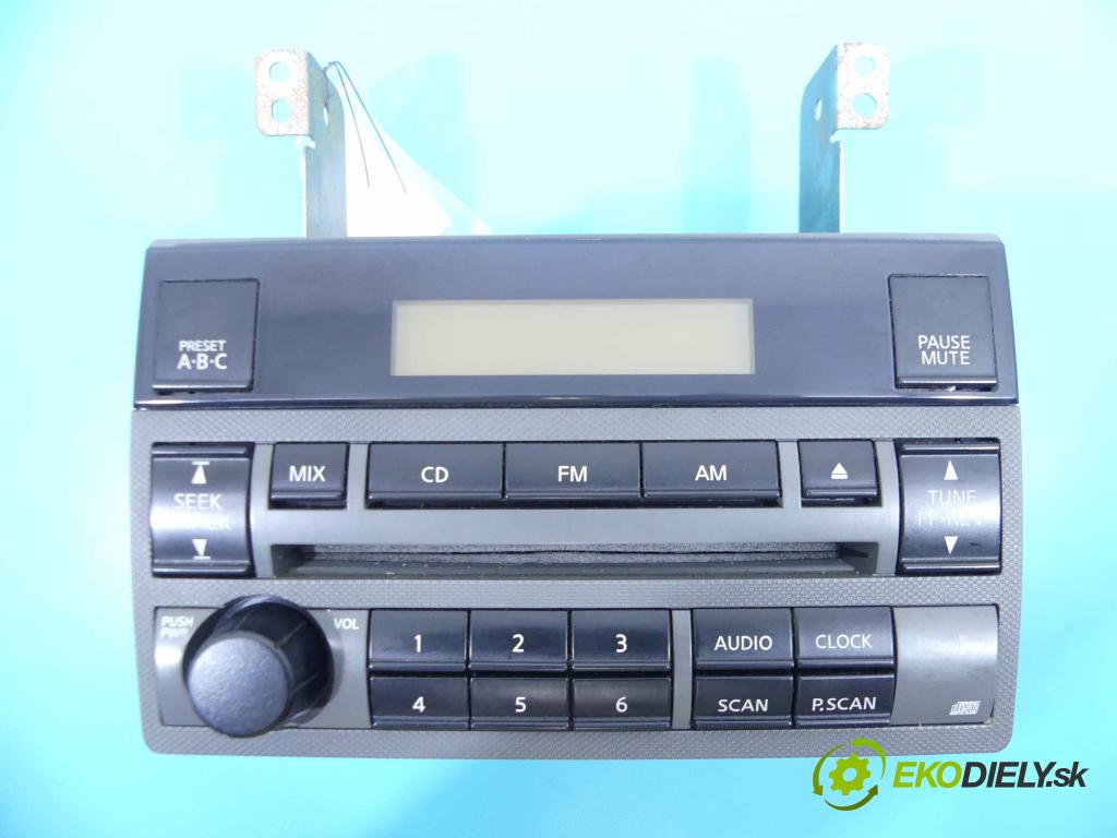 Nissan Altima L31 2002-2006 2.5 16v 177 HP automatic 130 kW 2488 cm3 4- Radio továreň: 28185ZB100