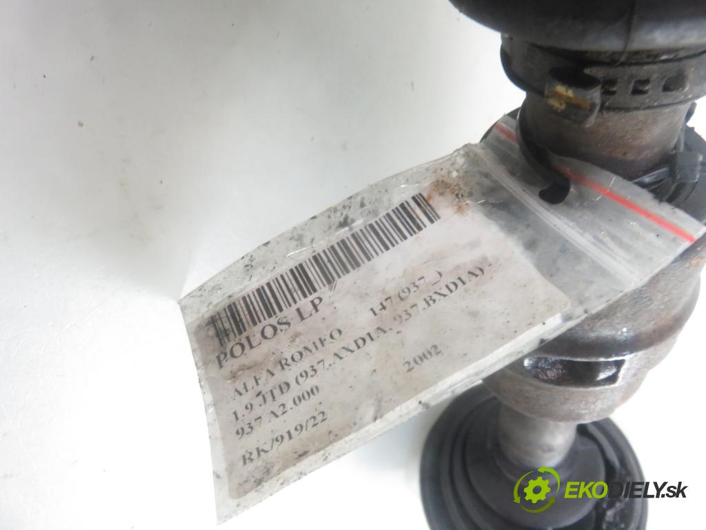 ALFA ROMEO 147 (937_) HB 2002 85,00 1.9 JTD 8V - 937 A2.000 1910,00 Poloos LP