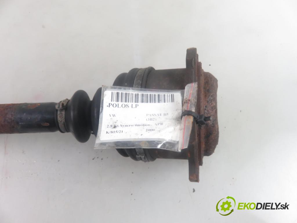 VW PASSAT B5 (3B2) SEDAN 2000 142,00 2.8 V6 Syncro/4motion - APR 2771,00 Poloos LP
