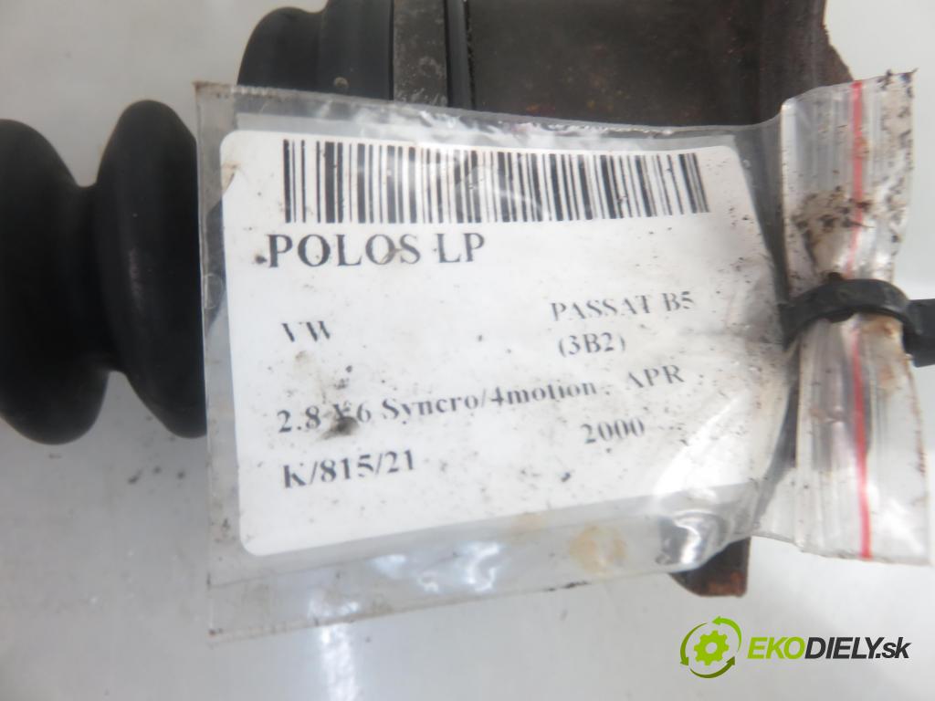 VW PASSAT B5 (3B2) SEDAN 2000 142,00 2.8 V6 Syncro/4motion - APR 2771,00 Poloos LP