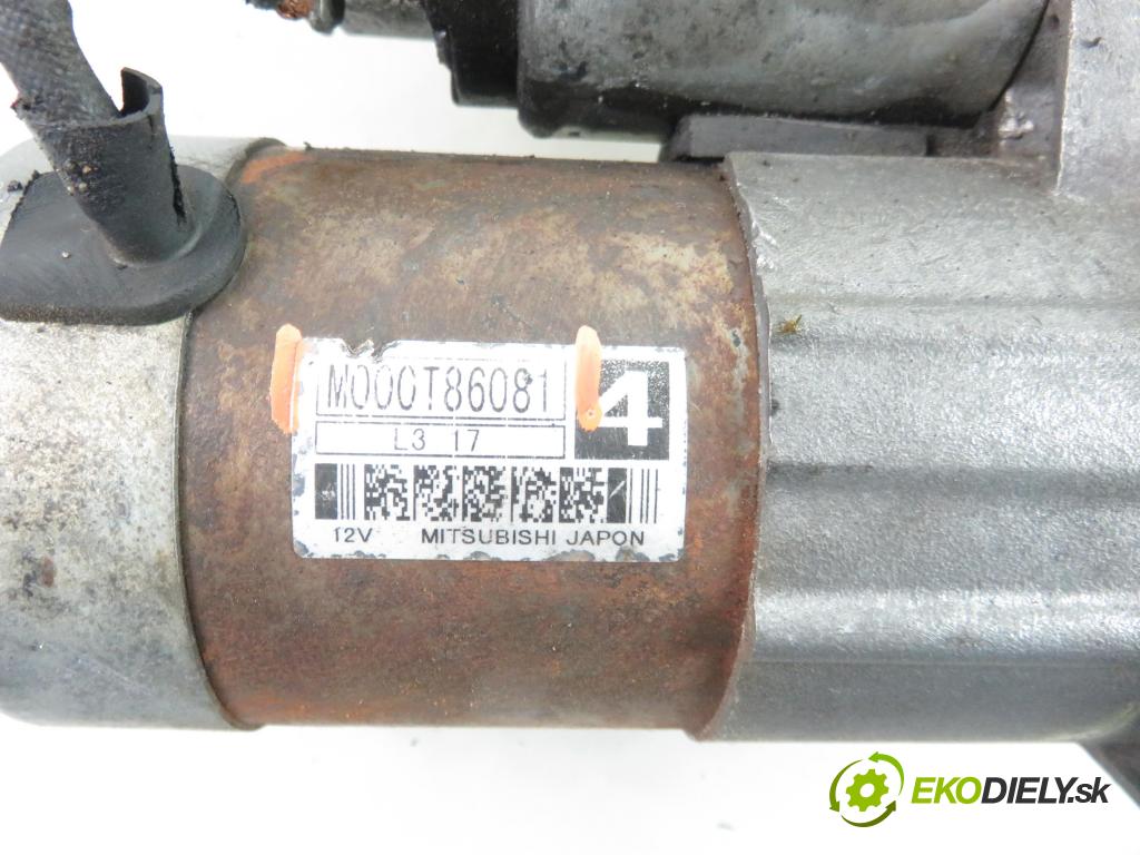 PEUGEOT 307 (3A/C) HB 2004 66,00 2.0 HDi 90 - RHY (DW10TD) 1997,00 Štartér M000T86081 (Štartéry)